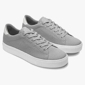 Greats Gray and White Men's Loafers